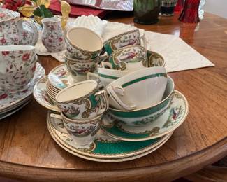 Myott Staffordshire tea set 