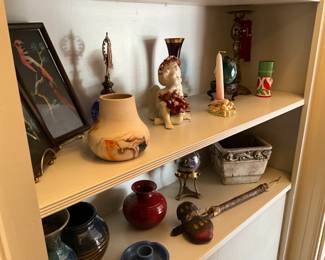 Hallway shelving area