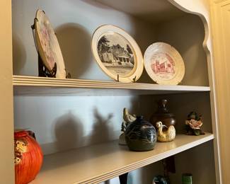 Hallway shelving area