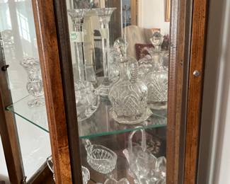 Living room  - curio cabinet 