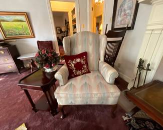 Living room - chair, table & coffee table