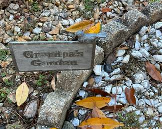 Sign with bird on top