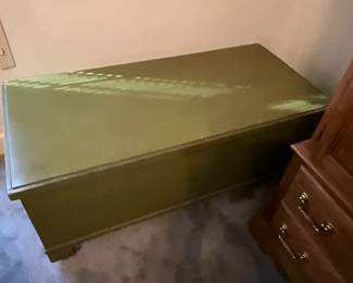 Cedar chest - master bedroom 