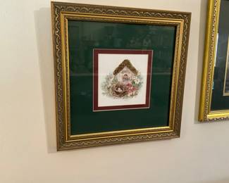 Pictures in living room 