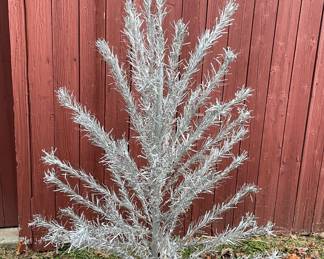 Vintage Aluminum Tinsel Tree