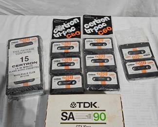 32 New In Package Cassette Tapes