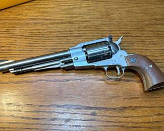 003 Ruger, Old Army, Stainless Steel, Percussion, Revolver