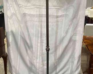 Stained Glass Torchiere Floor Lamp