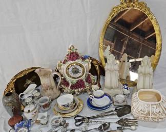 Porcelain Clock, China And More