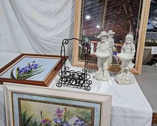 Iris Painting, Mirror, Print And More