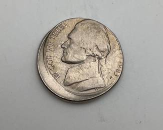 1983-P Jefferson Nickel 15% Off-Center Strike
