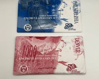 1999 US Mint Uncirculated Coin Sets