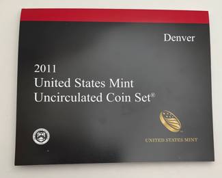 2011 US Mint Uncirfulated Coin Set