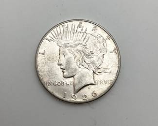 1926-S US Peace Silver Dollar