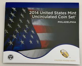 2014 US Mint Uncirculated Coin Set
