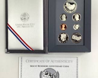 United States Mint 1991 Prestige Set
