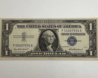 1957 $1 Silver Certificate