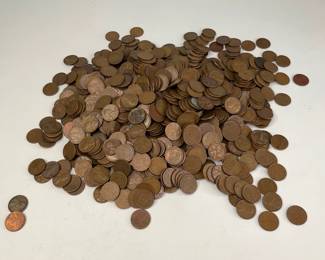 (1000) Wheat Cents