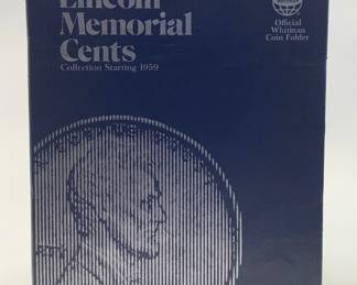 Book Lincoln Memorial cents, 1959-1991