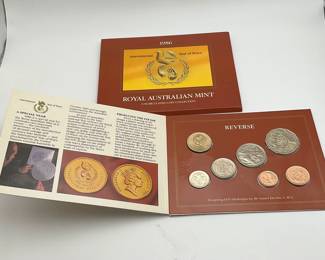 1986 Royal Australian Min Uncirculated Coin Set