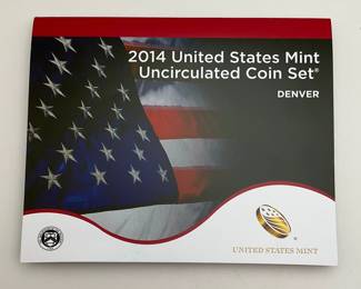 2014 US Mint Uncirculated Coin Set
