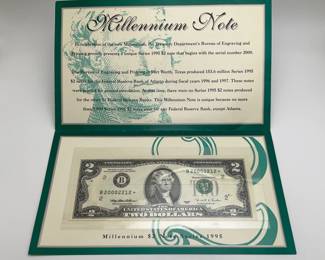 $2 Millenium Star Note (Series 1995)
