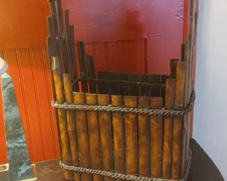 JAPANESE BAMBOO BASKET