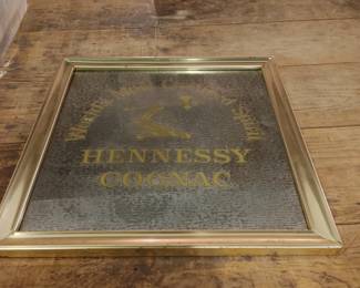 VINTAGE HENNESSY ADVERTISING MIRROR