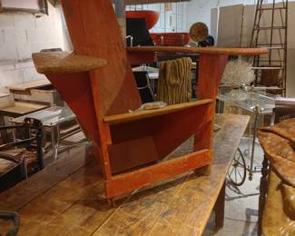 RARE SIGNED WESTPORT CHAIR - 1905