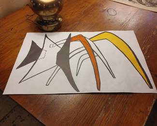 CALDER LITHOGRAPH