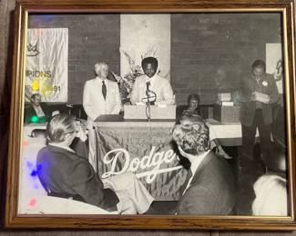 8 X 10 BlackandWhite Photo Of Lou Brock