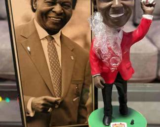 Lou Brock, Hall Of Fame And Museum Bobble Head 