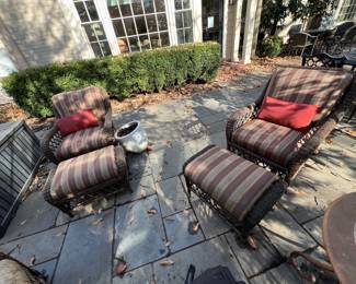 Chair with Ottoman $85 each