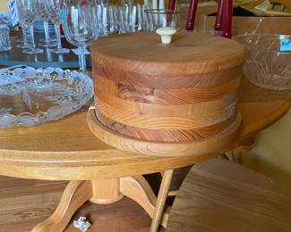 Wooden Cake Dome,