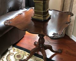 Square Pie Crust Table $75