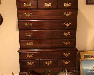 High Boy Chest of Drawers $150