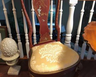 Pair of Asian Chairs $75 pair