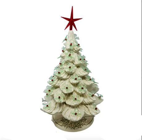 Lot 92 15 Bid(s)
Vintage Newell Ceramic Christmas Tree