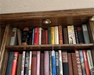 Lot 50   3 Bid(s)
Two Shelves of Hardback Books