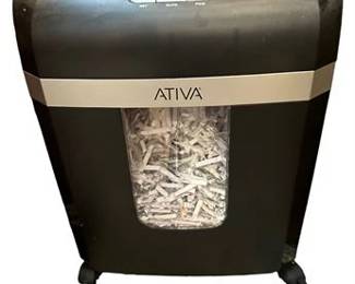 Lot 71   0 Bid(s)
Ativa Paper Shredder