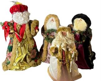 Lot 147   1 Bid(s)
Decorative Santa Lot