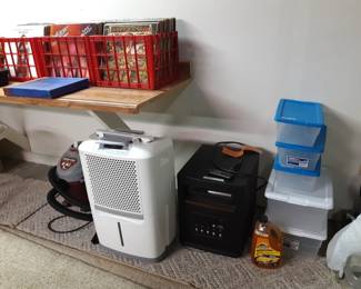 A shop-vac, dehumidifier and a space heater...walk into a bar.  Stop me if you've heard this one before...