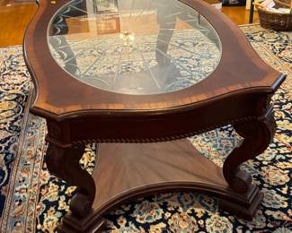 #5 - Coffee table glass top 46x26x20