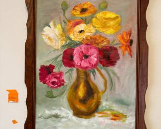 $50 floral still life 20x26