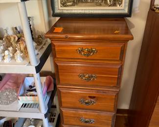 #28 - $95 Lingerie chest - wood 