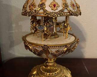 $60 Faberge style large - music box
