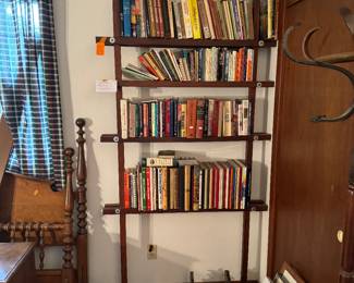 #33 - $175 - MCM Slim bookcase floor to ceiling 