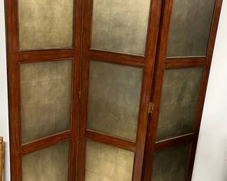 7ft ThreePanel Folding Wood Divider Heavy