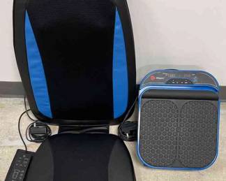 Comfier Shiatsu Back Massager With Heat And LifePro Foot Massager