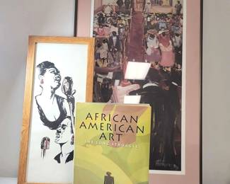 Everybody Say Amen By Andrew Turner, Black And White Sketch By Nikka, African American Art Book